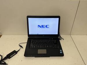 【NEC ノートPC VersaPro PC-VY22GXZCA 本体 アダプタ ノートパソコン】