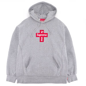 Supreme - Cross Box Logo Hooded Sweatshirt 灰L シュプリーム - クロス ボックス ロゴ フーデッド スウェットシャツ 2020FW