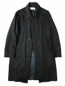 (D) robe de chambre COMME des GARCONS ローブドシャンブル コムデギャルソン 03SS ステッチ ワークコート ブラック ロングコート (ma)