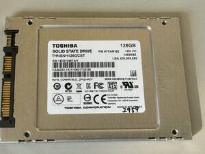 TOSHIBA SSD 128GB【動作確認済み】2959