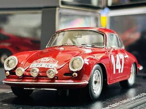 スパーク spark 1/43 Porsche 356 B 2000 Carrera 2 GS-GT Rally Monte Carlo 1964 [S6600] n°147