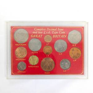 GREAT BRITAIN コイン 12枚セット 外貨 外国銭 complete decimal 英国 Penny ペニー shillings シリング Pence ペンス イギリス