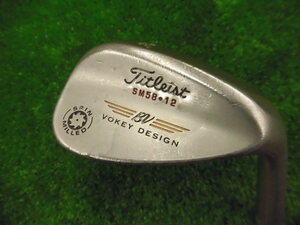 中古品 ヴォーケイ スピンミルド VOKEY SPIN MILLED 58-12度 メーカー純正 Dynamic Gold S200 シャフト