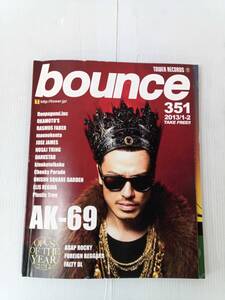 タワーレコード bounce バウンス 2013年 1月‐2月 NO.351 AK‐６9 前野健太 OKAMOTO’S でんぱ組.inc エリス・レジーナ 250116