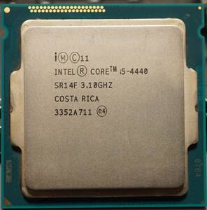 【動作確認済】Intel Core i5 4440 LGA1150 CPU本体のみ