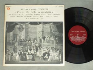 ●輸LP WALTER/VERDI - UN BALLO IN MASCHERA●