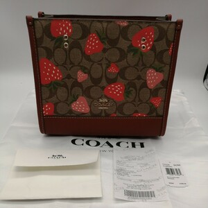 1点限り 国内鑑定済み 新品 COACH コーチ CH324 バッグ ショルダーバッグ レディース ブラウン 海外アウトレット購入 C115