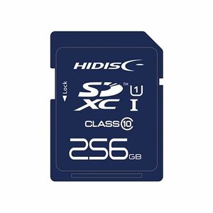 【新品】HIDISC 超高速SDXCカード 256GB CLASS10 UHS-I 対応 HDSDX256GCL10UIJP3