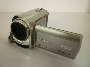 50412-3　ジャンク　Victor　GZ-MG220　HDD　Everio　+ マイクロSD　　ビデオカメラ　　ビクター