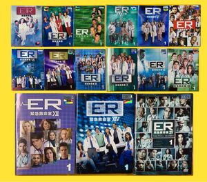 ER 緊急救命室　シーズン1〜15(ファイナル) 119巻全巻セット　管理番号30649 DVD レンタル落ち 海外ドラマ