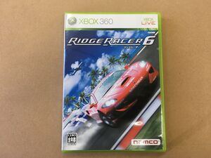 #7137 中古ゲーム リッジレーサー６ XBOX360