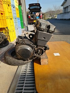 北九州発 引取限定 カワサキ ZRX400 ZR400E 純正 エンジン 本体 ストック ベース 現状 kawasaki ZX400KE 直接 取引