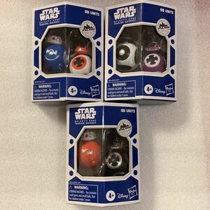 US版 TARGET ターゲット限定 STARWARS スターウォーズ ギャラクシー エッジ BBユニット フィギュア 3種セット