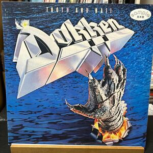 見本盤 Dokken Tooth And Nail LPレコード P-13061ドッケン 