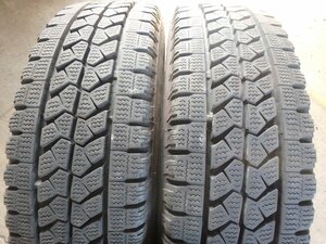 L996 送料無料【205/70R16 111/109】ブリヂストン W979 スタッドレス 2本 2023年製 約6-6.5分山