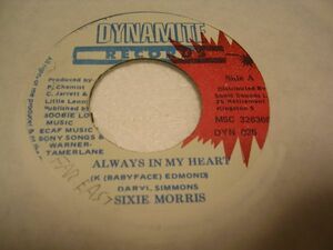 ★Reggae 45★Sixie Morris/Always In My Heart