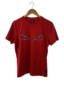 FENDI◆アングリーバグズ/Tシャツ/M/コットン/RED/FY0894 A6ZG