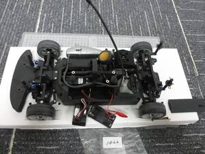 1022 　　　　KYOSYO　シャーシ品番不明　1:10RC　メカ搭載済み　エンジンカー　　