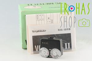 Voigtlander VC Meter II With Box #53686L7