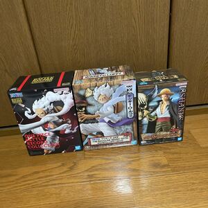 ONE PIECE 〜THE GRANDLINE SERISE EXTRA〜& ONE PIECE BATTLE OF RECORD COLLECTION プライズフィギュア3体セ