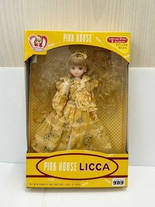 タカラ リカちゃん PINK HOUSE LICCA 箱入り ドール フィギュアTAKARA 人形 着せ替え人形 ドレス 日本製 当時物 デットストック級 ハガキ付