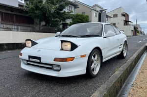 【無事故車】トヨタ MR2 SW20 後期モデル GT ターボ 純正5速MT 人気の純正ホワイトカラー ほぼノーマル車！ 愛知県から