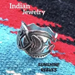 Indian Jewelry   サンシャインリーブス　シルバーリング