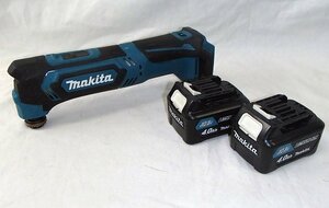 美品 マキタ makita 充電式 マルチツール TM30D DC10.8V バッテリー 2個付き 領収証発行OK 園芸工具