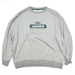 LACOSTE for BEAMS ラコステ 別注クルースウェットシャツ ビッグロゴ EXCLUSIVE EDITION SH712PL XL BIG LOGO SWEAT M015537