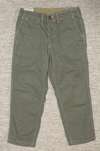 フリーホイーラーズ M-1942 TROUSERS チノパンツ カーキ W30