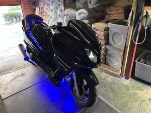 【YAMAHA マジェスティ】SG03 実働　フルカスタムLED スピーカー4発