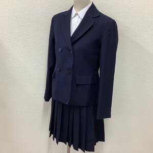 (Y)I762 (中古) 山形県 長井高校 旧制服 3点セット /希少/M/W69/24本/ブレザー/スカート/ブラウス/冬服/中学/女子学生/学生服/指定品