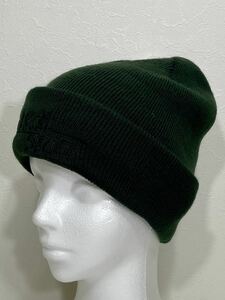 VOLCOM ボルコム D5832100DUF カフビーニー LouieLopez Beanie ニット帽 深緑色 ダッフルバッグ色 ロゴ刺繍 ヴォルコム 新品 即決 送料無料