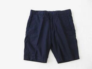 即決☆JOURNAL STANDARD☆ショートパンツ☆D.NAVY☆リネン混☆Sサイズ☆メンズ☆ボトムス☆relume☆ジャーナルスタンダード