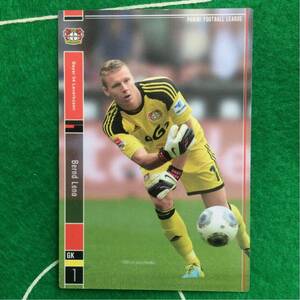 115)Panini Football League Bayer 04 Leverkusen 1 Bernd Leno ベルント レノ レバークーゼン ブンデスリーガ ドイツ パニーニ