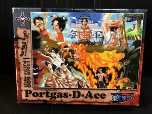 ★レア★希少★ ワンピース　火拳のエース ５００ピース　ジグソーパズル★未開封品★ONE PIECE