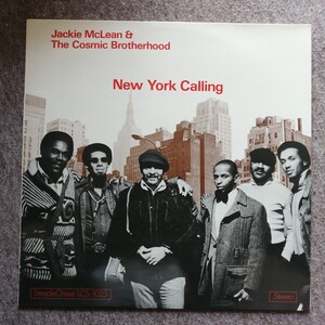 LPレコード　ジャッキー・マクリーン　ニューヨーク・コーリングJackie McLean / New York Calling 未使用に近い美品　英国盤