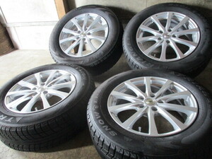 冬用set!! AZ-SPORT SY-10 (17x7+48 5H/114,3) バリ溝 225/65R17 エクストレイル X-TRAIL RAV4 CR-V CX-5 ヴァンガード クルーガー 他にも 