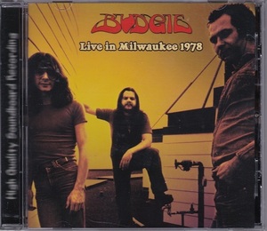 ■CD★バッジー/Live in Milwaukee 1978★BUDGIE★輸入盤■