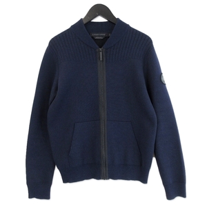 CANADA GOOSE カナダグース LENNOX KNIT BOMBER 7002LB ジップ ニットジャケット サザビーリーグ 国内正規品 ネイビー M 20018841