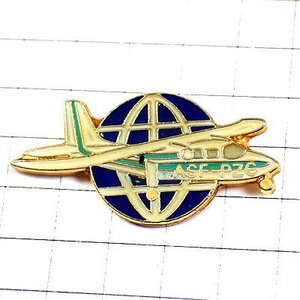 ピンバッジ・小型飛行機ＡＳＦ国境なき航空 ASF AVIATION-SANS-FRONTIERES◆フランス限定ピンズ◆レアなヴィンテージものピンバッチ