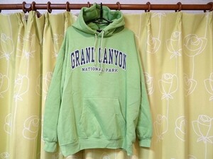 中古 アメリカ国立公園 GRAND CANYON グランドキャニオン インディアン 登山 パーカー XLサイズ