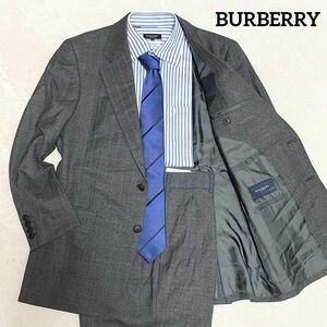 A65 BURBERRY LONDON　バーバリーロンドン　スーツセット　グレー　灰色　AB4表記（M相当）