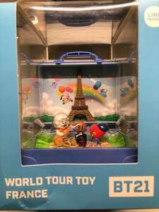 LINE FRIENDS BT21 オフィシャルトイワールドツアーフィギュアパック FRANCE