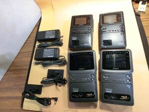 T【タ6-38】【100サイズ】SONY ソニー/GV-8・GV-9 ビデオテレビレコーダー 4台セット/ジャンク/※傷・汚れ有