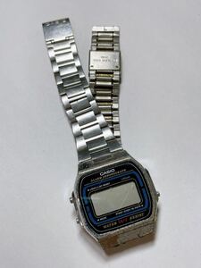 125 CASIO カシオ アラームクロノグラフ デジタル腕時計 A164W 未チェックジャンク