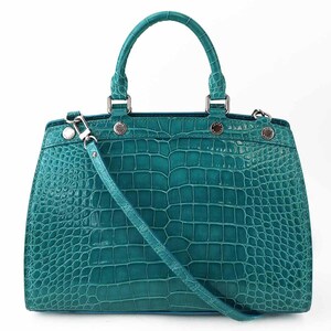 LOUIS VUITTON ルイ・ヴィトン エキゾチックライン ブレアPM 2WAYバッグ エメラルド クロコダイル 21550701