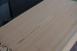 ヒノキ 東農檜 1831×373×84 角材 材木 木材 新品 プレーナー木取