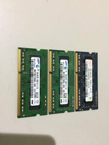 中古品 DDR3 PC3-1333 6GB(2G*3) 現状品