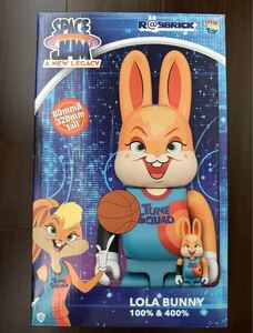 新品未開封　R@BBRICK LOLA BUNNY 100％ & 400％